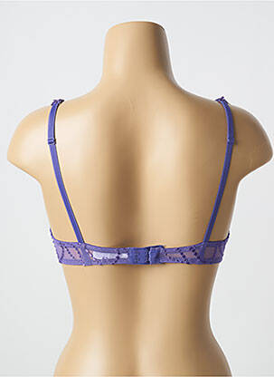 Soutien-gorge légère et transparente haut soutien-gorge emboitant violet SIMONE PERELE femme
