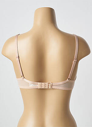 Soutien-gorge légère et transparente haut soutien-gorge emboitant beige HUIT & HUIT femme