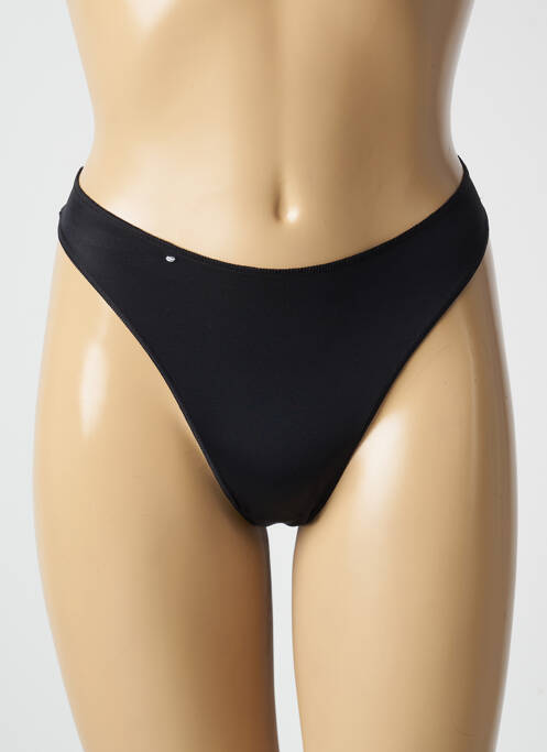 Tanga noir MAISON LEJABY pour femme