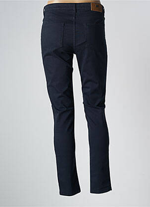 Pantalon slim stretch taille normale bleu MENSI COLLEZIONE femme