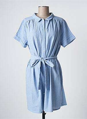 Robe courte bleu JCL pour femme