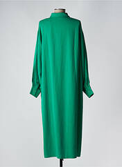 Robe longue vert JCL pour femme seconde vue