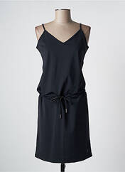 Robe mi-longue noir HBT pour femme seconde vue