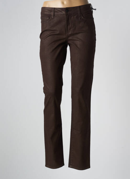 Pantalon slim marron NYDJ pour femme