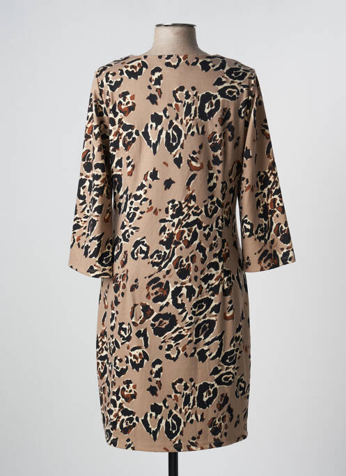 Robe courte beige K-DESIGN pour femme