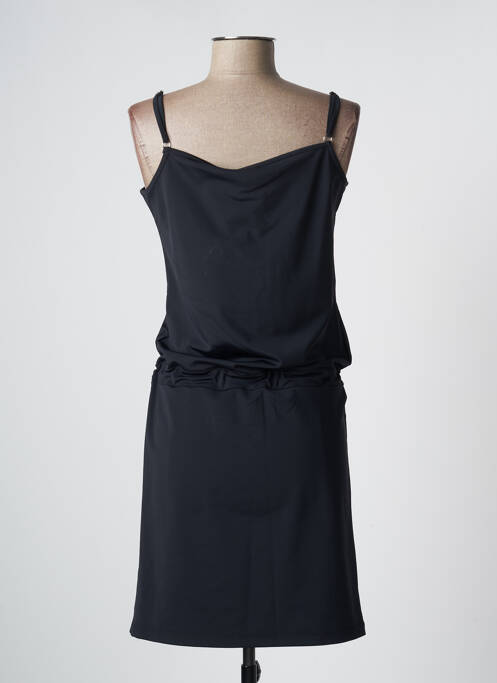 Robe mi-longue noir HBT pour femme