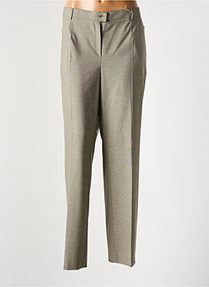 Pantalon droit taille haute taille haute gris GERKE MY PANTS femme