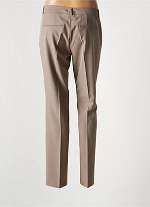 Pantalon slim taille basse taille basse marron GERKE MY PANTS femme