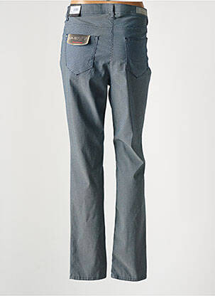 Pantalon slim tissage popeline taille normale bleu GERKE MY PANTS femme