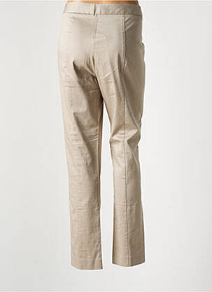 Pantalon slim tissage popeline taille normale gris DIKTON'S femme