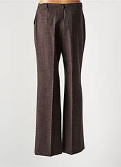 Pantalon droit marron WEILL pour femme seconde vue