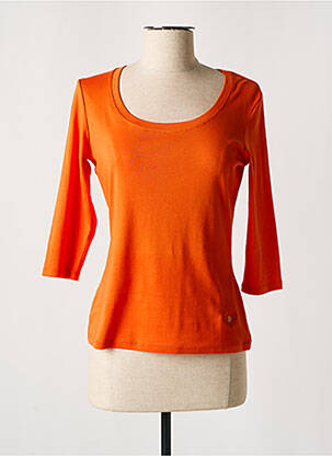 T-shirt orange DISMERO pour femme
