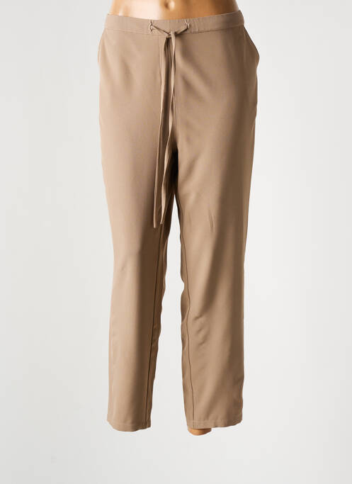 Pantalon 7/8 marron CHRISTIAN MARRY pour femme