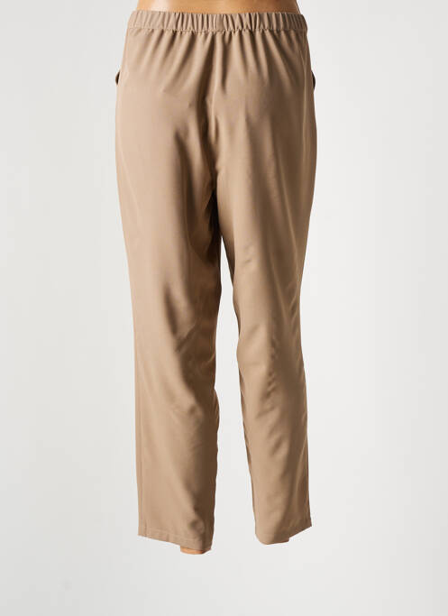 Pantalon 7/8 marron CHRISTIAN MARRY pour femme
