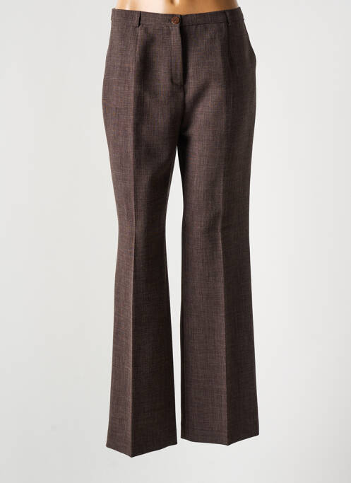 Pantalon droit marron WEILL pour femme