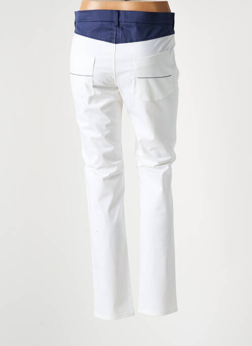 Pantalon slim blanc KARTING pour femme