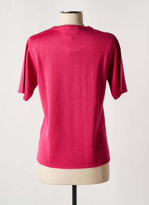 Pull rose ELEANE pour femme