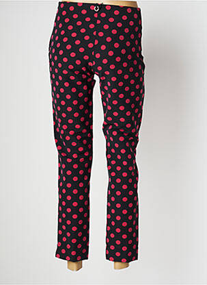 Pantalon 7/8 stretch taille normale rose SAVE THE QUEEN femme
