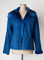 Manteau court bleu SAVE THE QUEEN pour femme seconde vue