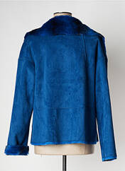 Manteau court bleu SAVE THE QUEEN pour femme seconde vue