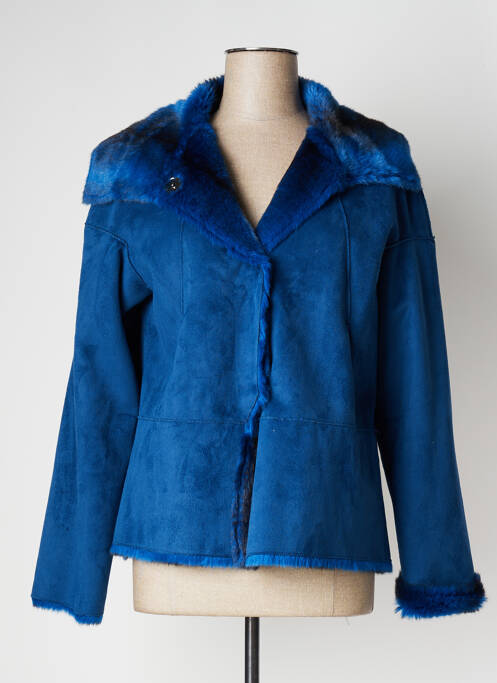 Manteau court bleu SAVE THE QUEEN pour femme