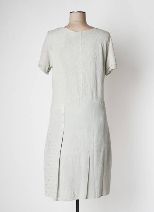 Robe mi-longue gris DANIELA DALLAVALLE pour femme
