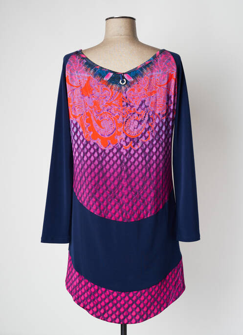 Tunique manches longues rose SAVE THE QUEEN femme