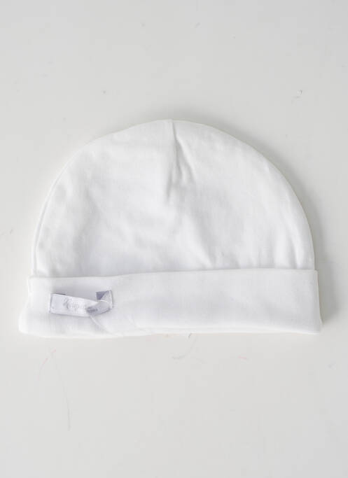 Bonnet blanc NOUGATINE pour fille