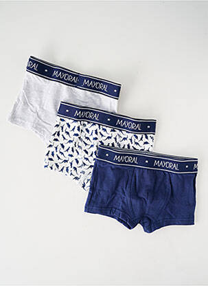 Boxer bleu MAYORAL pour garçon