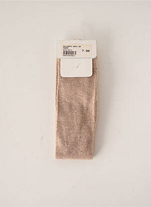 Collants tissage chiné beige MAYORAL fille