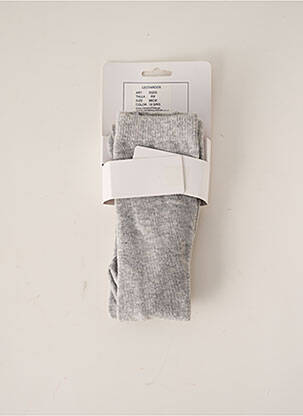 Collants tissage chiné gris BABY BOL fille