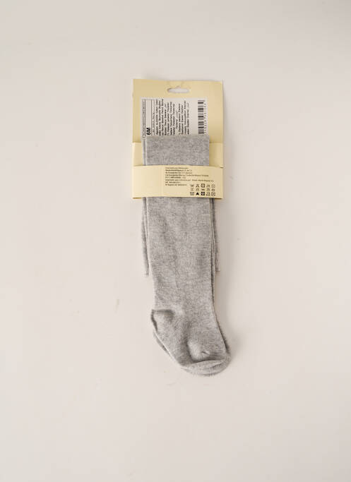 Collants tissage chiné gris MAYORAL fille