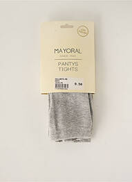 Collants bas/collant gris MAYORAL fille