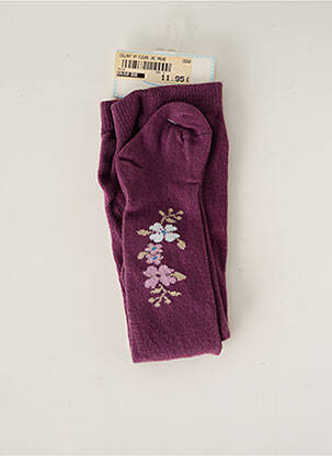 Collants bas/collant violet MAYORAL fille