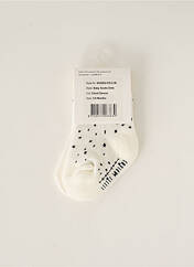 Chaussettes blanc LITTLE INDIANS pour fille seconde vue