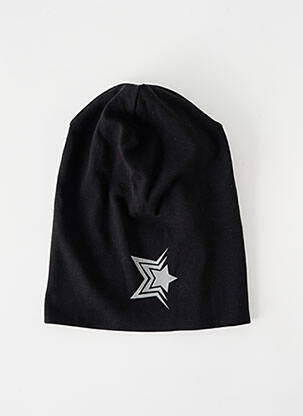 Bonnet maille fine noir NAME IT garçon