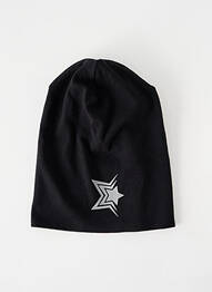 Bonnet maille fine noir NAME IT garcon