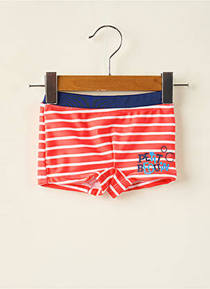 Short de bain stretch rouge PETIT BEGUIN garçon