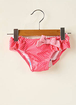 Bas de maillot de bain imprimé pois rose MAYORAL fille