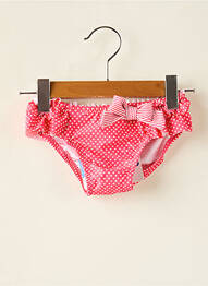 Bas de maillot de bain imprimé pois rose MAYORAL fille