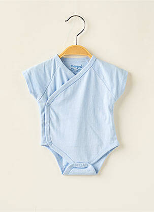 Body lingerie bleu BABY BOL pour enfant