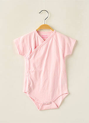 Body lingerie rose BABY BOL pour enfant