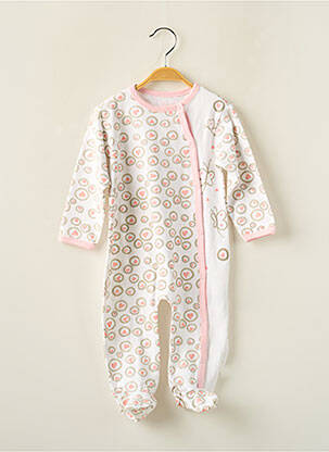 Pyjama blanc BABY BOL pour fille
