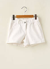 Short blanc IDO pour fille seconde vue