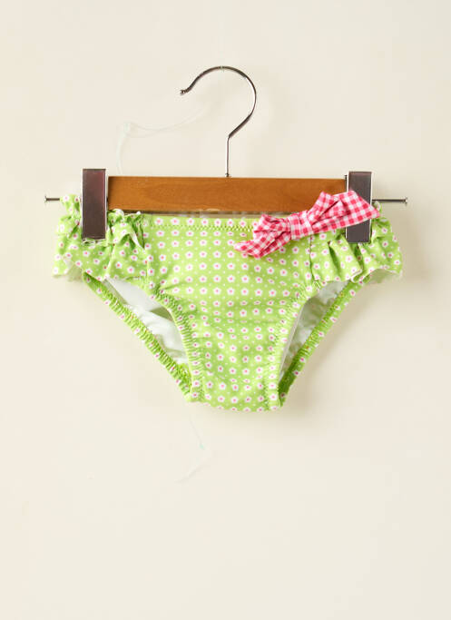 Bas de maillot de bain imprimé fleurs vert MAYORAL fille