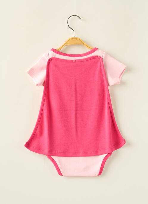 Body lingerie rose BULLE DE BB pour fille