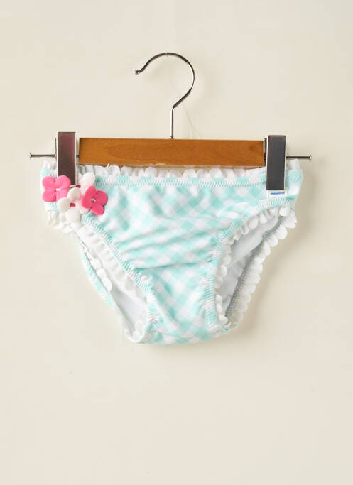 Bas de maillot de bain vert MAYORAL pour fille