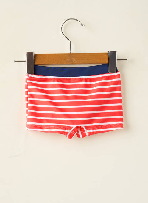 Short de bain rouge PETIT BEGUIN pour garçon