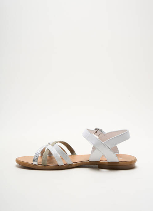 Sandales/Nu pieds blanc REQINS pour fille
