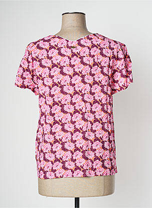T-shirt coupe droite manches courtes orange THALASSA femme
